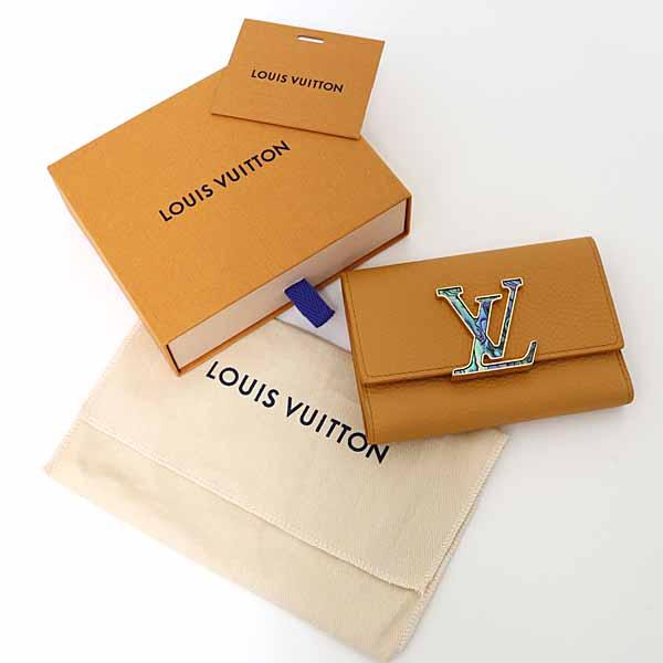 ルイ ヴィトン LOUIS VUITTON ポルトフォイユカプシーヌ コンパクト 三