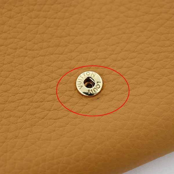 ルイ ヴィトン LOUIS VUITTON ポルトフォイユカプシーヌ コンパクト 三つ折り財布 トリヨンレザー M81669 サフラン 【中古】Aランク_4