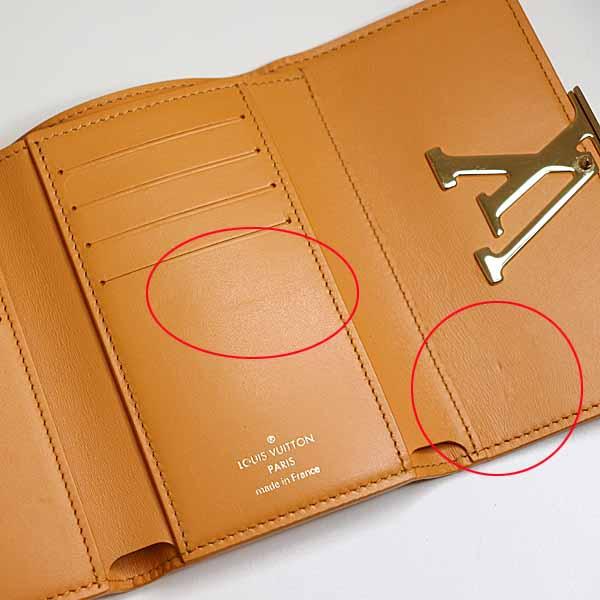 ルイ ヴィトン LOUIS VUITTON ポルトフォイユカプシーヌ コンパクト 三