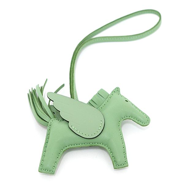 HERMES エルメス ロデオ ペガサス PM ヴェールクリケット アニョーミロ/スイフト バッグチャーム B刻印【中古】_1