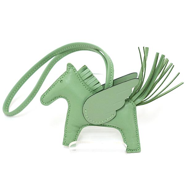 HERMES エルメス ロデオ ペガサス PM ヴェールクリケット アニョーミロ/スイフト バッグチャーム B刻印【中古】_4