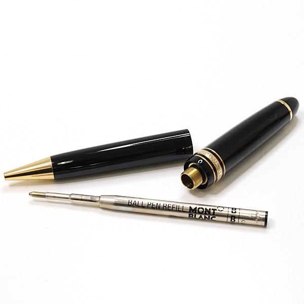 MONTBLANC マイスターシュテュック ゴールドコーティング ル・グラン ボールペン ブラック 黒 B(太字) 【中古】_2