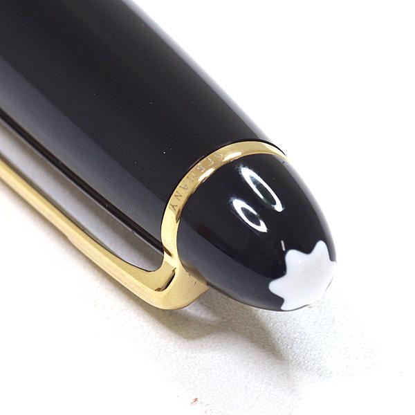 MONTBLANC マイスターシュテュック ゴールドコーティング ル・グラン ボールペン ブラック 黒 B(太字) 【中古】_4
