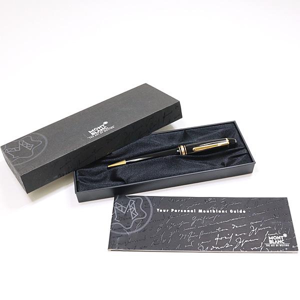 MONTBLANC マイスターシュテュック ゴールドコーティング ル・グラン ボールペン ブラック 黒 B(太字) 【中古】_5
