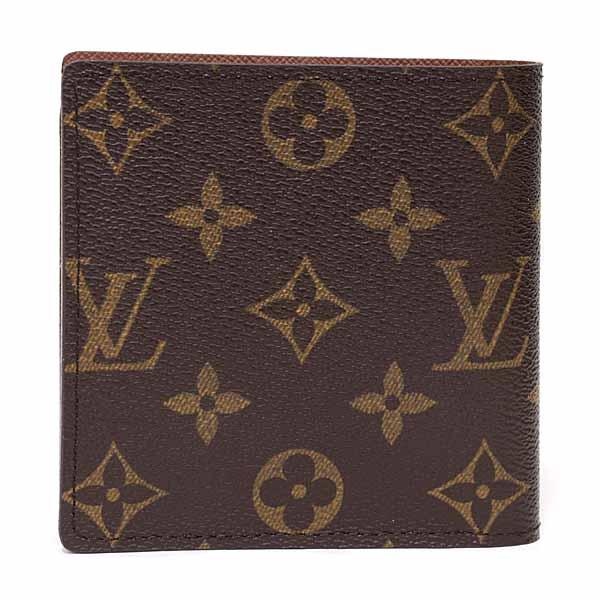 ルイ ヴィトン LOUIS VUITTON ポルトフォイユ・マルコ 二つ折り財布 モノグラム･キャンバス M61675 ブラウン 未使用品_1