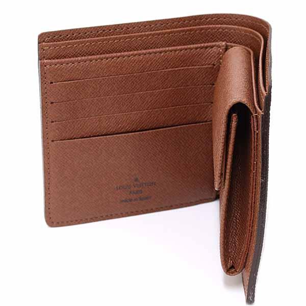 ルイ ヴィトン LOUIS VUITTON ポルトフォイユ・マルコ 二つ折り財布 モノグラム･キャンバス M61675 ブラウン 未使用品_3