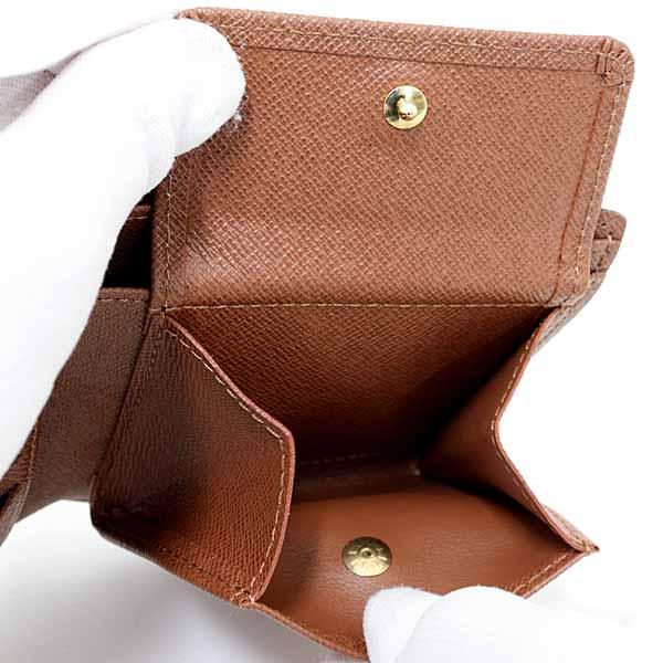 LOUIS VUITTON 折り財布 ポルトフォイユ マルコ モノグラム ルイヴィトン ポルトフォイユマルコ モノグラム 折り財布 茶色 LOUIS