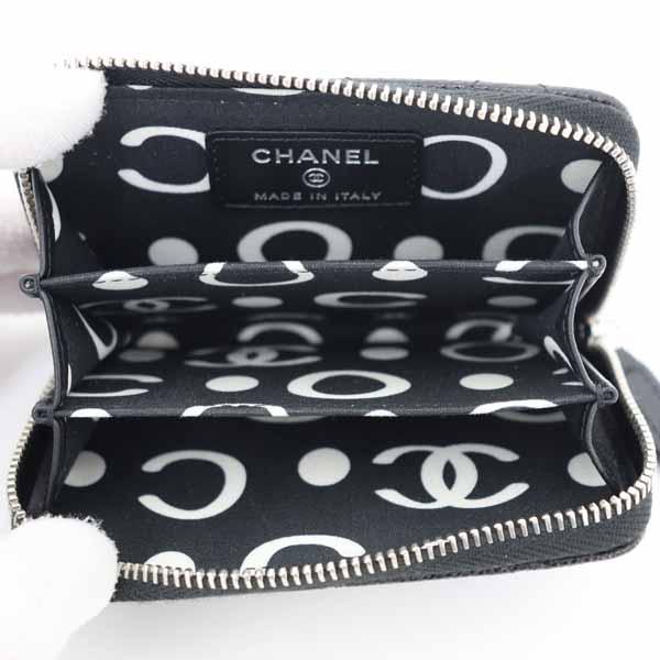 シャネル CHANEL ジップ コインパース カードケース コインケース ココ  