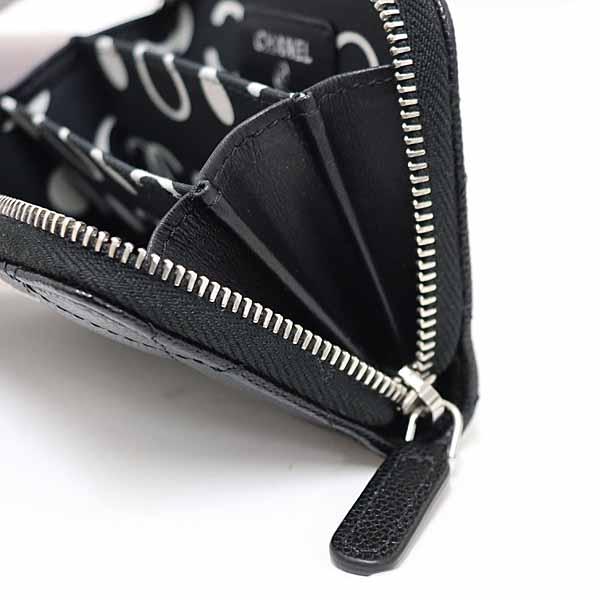シャネル CHANEL ジップ コインパース カードケース コインケース ココ  