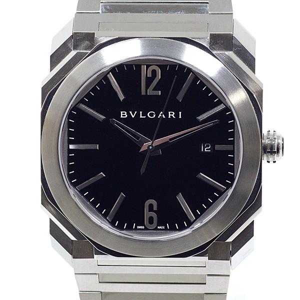ブルガリ BVLGARI メンズ腕時計 オクト BGO41S ブラック文字盤 SS 自動巻き【中古】 241,560円