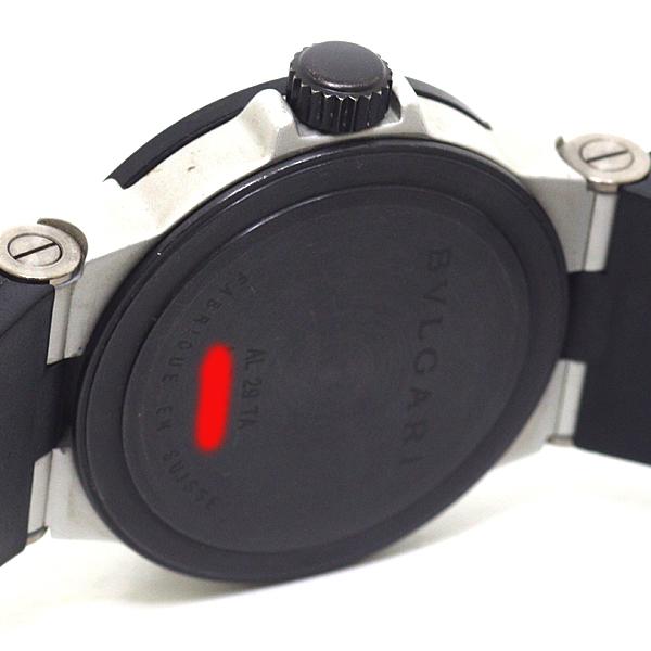 ブルガリ BVLGARI レディース腕時計 アルミニウム AL29TA シルバー文字盤 クォーツ【中古】_4