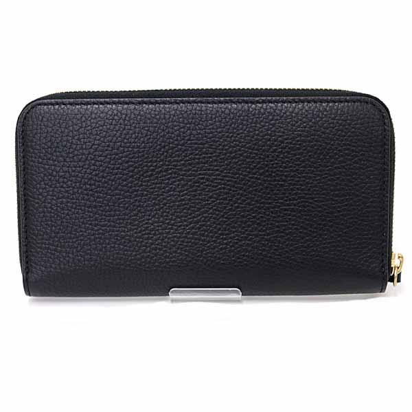 バーバリー BURBERRY ラウンドファスナー長財布 レザー 80840411 ブラック バーバリーチェック 【中古】Sランク_2