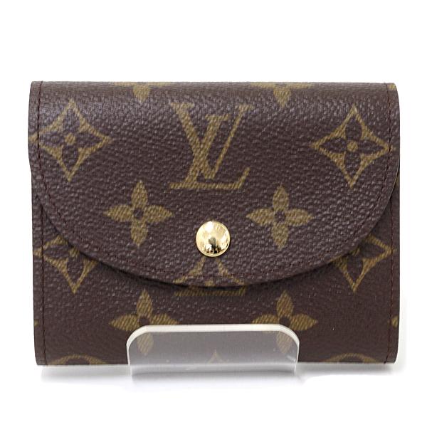 ルイ ヴィトン LOUIS VUITTON ポルトフォイユ・エレーヌ 三つ折り財布 モノグラム キャンバス M60253 ブラウン 【中古】Sランク