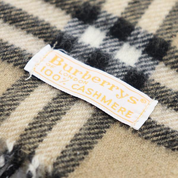 BURBERRY バーバリー ラムウール ノバチェック マフラー ベージュ