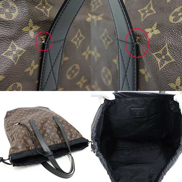 ルイ ヴィトン LOUIS VUITTON フラグメント カバ ライト 藤原ヒロシコラボ マカサー トートバッグ ポーチ付き  M43416【中古】Aランク｜au PAY マーケット