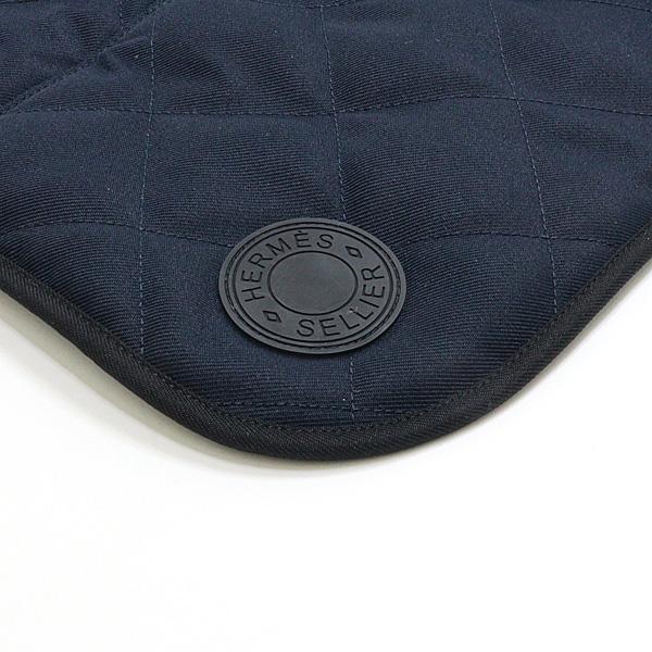 エルメス HERMES 犬用キルティングコート M ネイビー【中古】Sランク_2