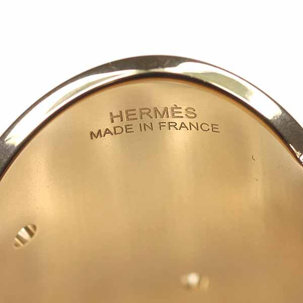 エルメス HERMES スカーフリング 《パルテノン》 カレ用 真鍮 H603882S 00 パーマブラス 未使用品