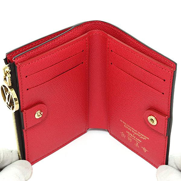 ルイヴィトン LV × TM ポルトフォイユ・リサ モノグラム チェリー M13420 二つ折り財布 村上隆 未使用品_1