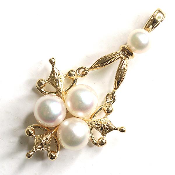 ミキモト MIKIMOTO パール ペンダントトップ あこや真珠 4.2〜5.6mm