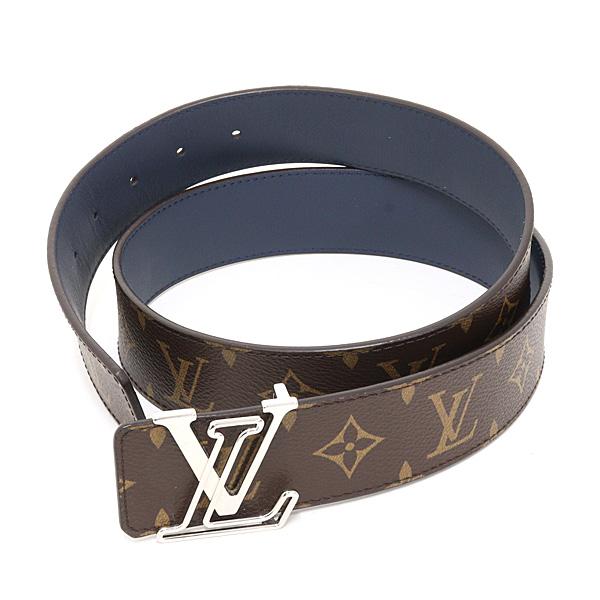 ルイヴィトン ベルト･LV ライン 40MM リバーシブル モノグラム カーフ 85/34 メンズ M0635 S【中古】