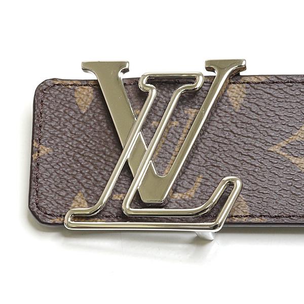 ルイヴィトン ベルト･LV ライン 40MM リバーシブル モノグラム カーフ 85/34 メンズ M0635 S【中古】 ルイヴィトン ベルト・LV ライン 40MM リバーシブル モノグラム カーフ
