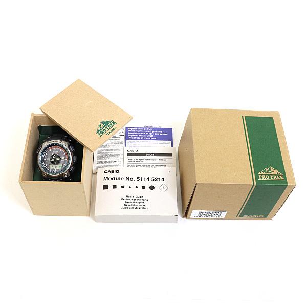カシオ CASIO メンズ腕時計 PRO TREK プロトレック PRW-5000-1ER 海外モデル【中古】Aランク_1