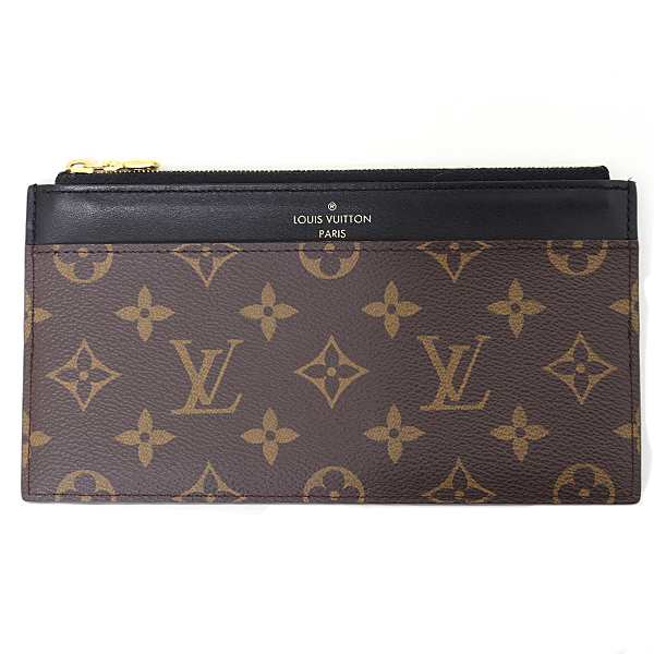 ルイ ヴィトン LOUIS VUITTON スリム パース 長財布 モノグラム・キャンバス M80348 ブラウン  ゴールド金具【中古】Aランクの通販はau PAY マーケット - 質かづさや au PAY マーケット店 | au PAY マーケット－通販サイト