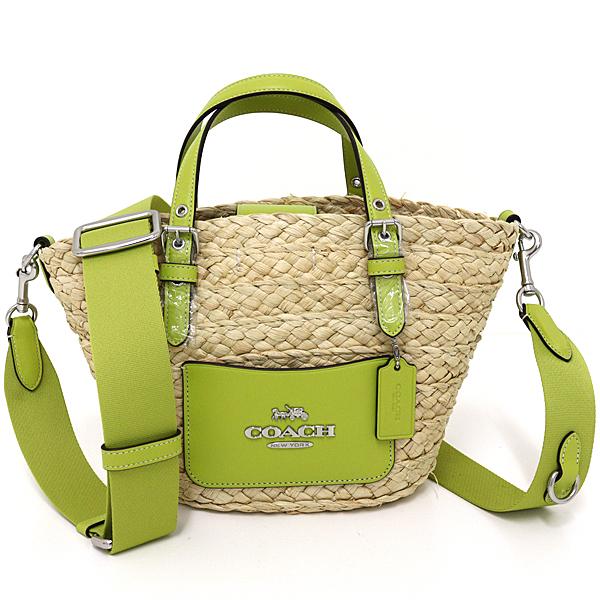 コーチ COACH スモール トート 2WAY かごバッグ ショルダー