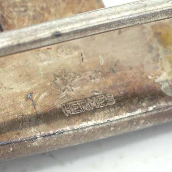 エルメス HERMES H トゥアレグ バックル ベルト シルバー925 AG925 【中古】Aランク_5