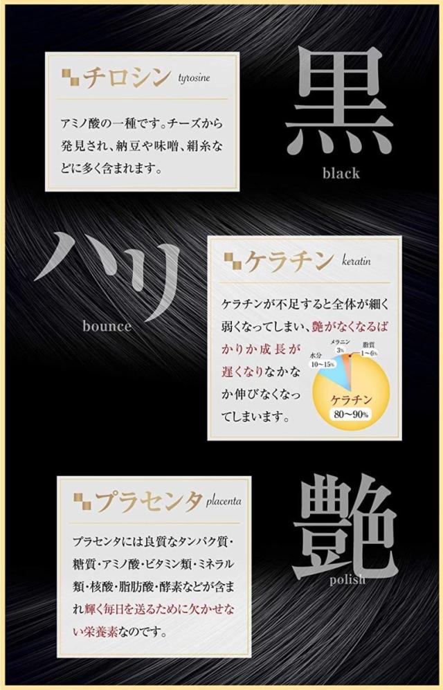 艶黒美人 56粒 28日分 白髪ケア サプリメントの通販はau Pay マーケット Tornade Au Pay マーケット店