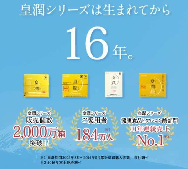 皇潤 極 こうじゅんきわみ 100粒 2箱 2個 セット 機能性表示食品 サプリ 【77%OFF!】