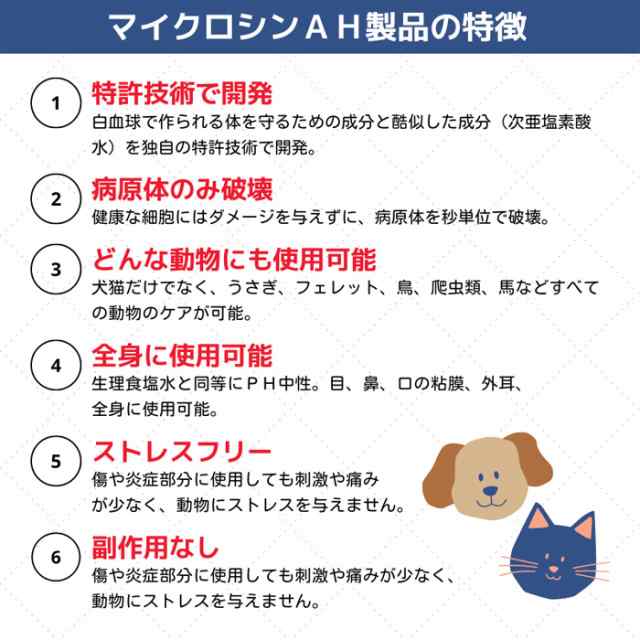 マイクロシンAH オーラルケア 120ml ペット用 犬 猫 鳥 小動物など MicrocynAH 口臭 歯石 歯垢 デンタルケア スプレータイプの通販はau  PAY マーケット - ペットガーデン紀三井寺 au PAY マーケット店