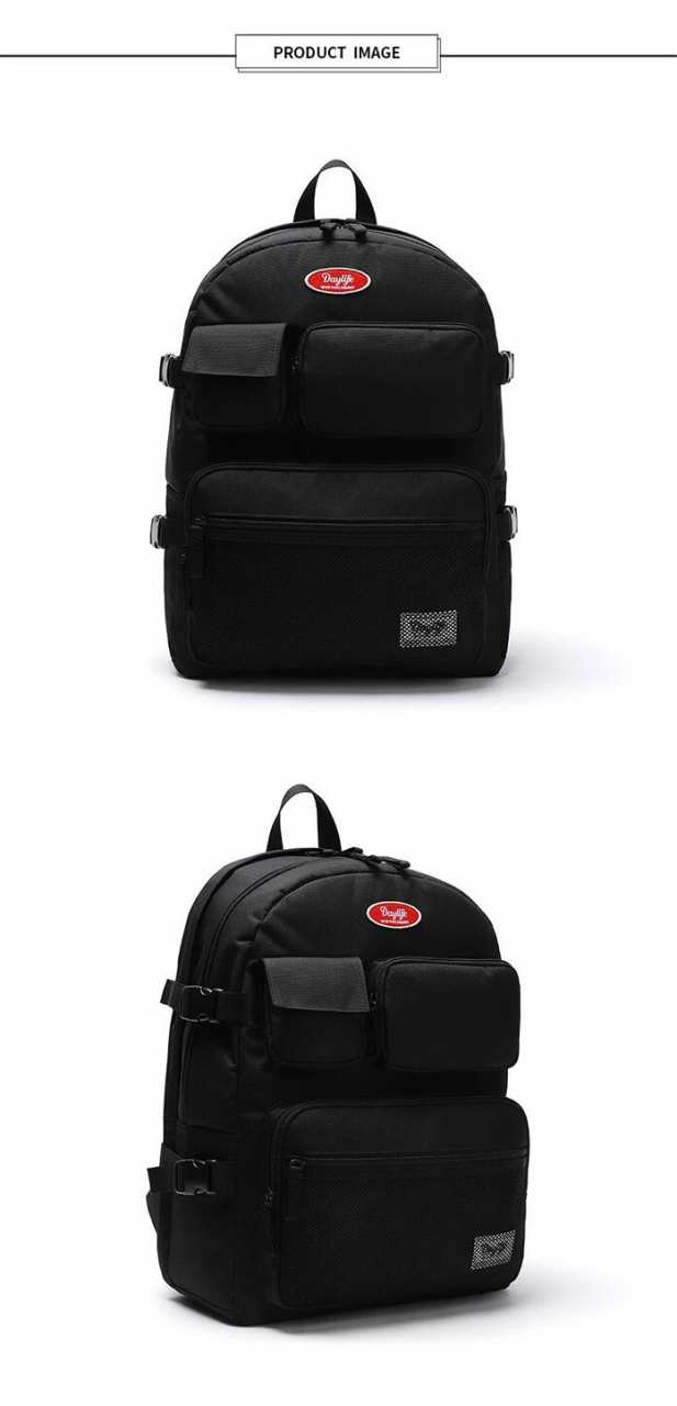 Daylife Multi Pocket Backpack New 21 バックパック リュック 黒 韓国 可愛い 大容量 デイライフ 学生 人気の通販はau Pay マーケット Minime Au Pay マーケット店