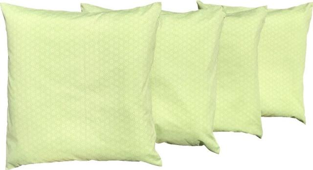 座布団 グリーン 4枚 igusa:mono 円形座布団 4枚セット グリーン igusa