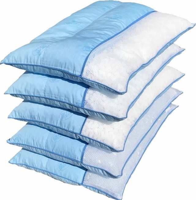 ５個セット ３層型かためのハードパイプ枕 中材 約１ｋｇ 約３５