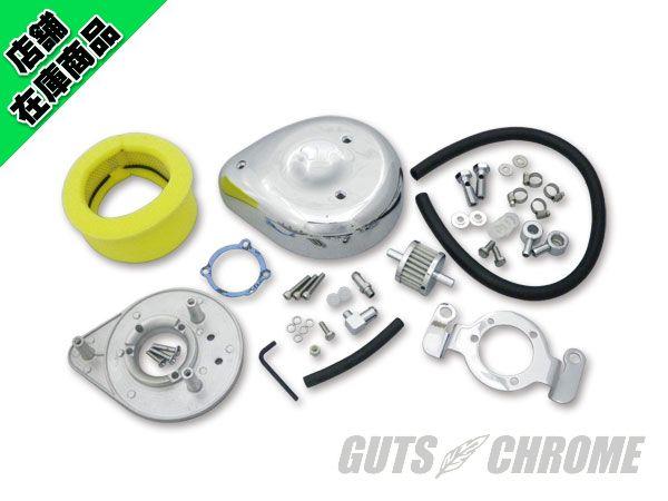 6100-0125 TC純正CVキャブ用ティアドロップエアークリーナーKIT