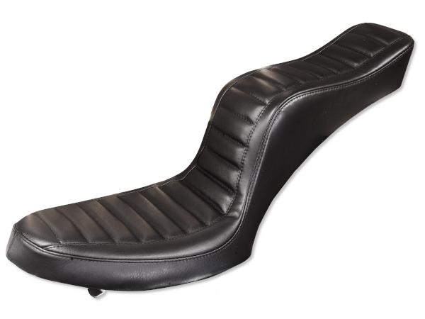 ▼HARD RIDE レザーキング＆クイーンシート ブラック 4速フレーム用の通販は 99,000円
