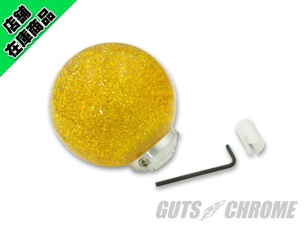 AA726GO ▼メタルフレークボールシフトノブ ゴールドの通販は 6,358円