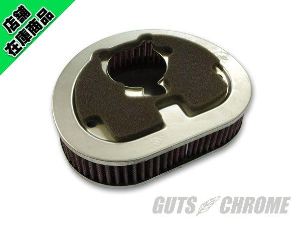 HD-1390 ●K&amp;Nハイフローエアクリーナーエレメント93年〜00年EVO ビッグツイン用
