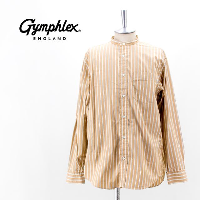 Gymphlex ジムフレックス メンズ ストライプ バンドカラーシャツ J 1352mul Basic の通販はau Pay マーケット ユナイテッドオークプラスダブリュ