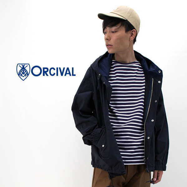 Orcival オーシバル メンズ コットンポプリン フードジャケット Rc 8058dcp ss の通販はau Pay マーケット ユナイテッドオークプラスダブリュ