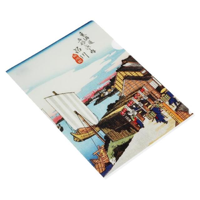 クリアホルダー 片面透明 品川 Ukiyoe クリアファイル 収納 アート 公式通販サイトの通販はau Pay マーケット エトランジェディコスタリカ