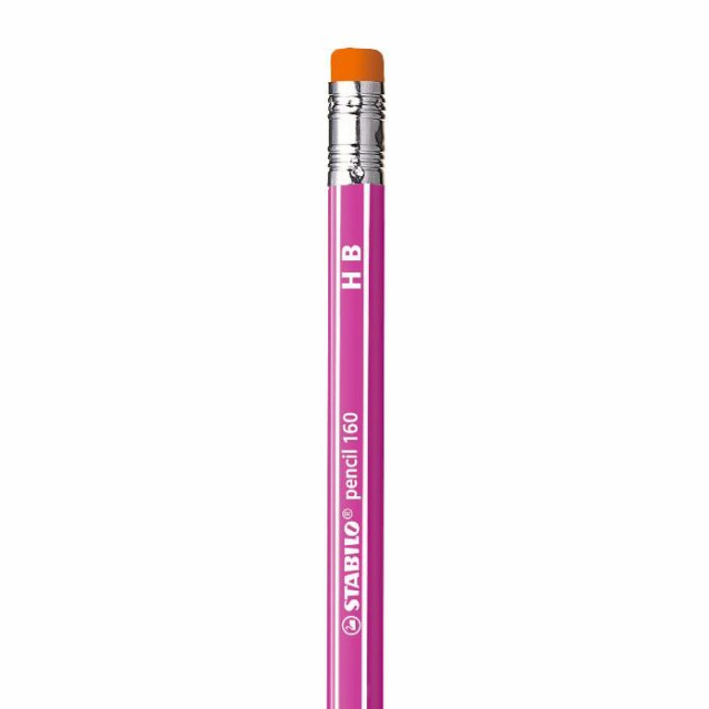 160鉛筆 消しゴム付き Hb ピンク Pencil160 スタビロ 公式通販サイトの通販はau Pay マーケット エトランジェディコスタリカ