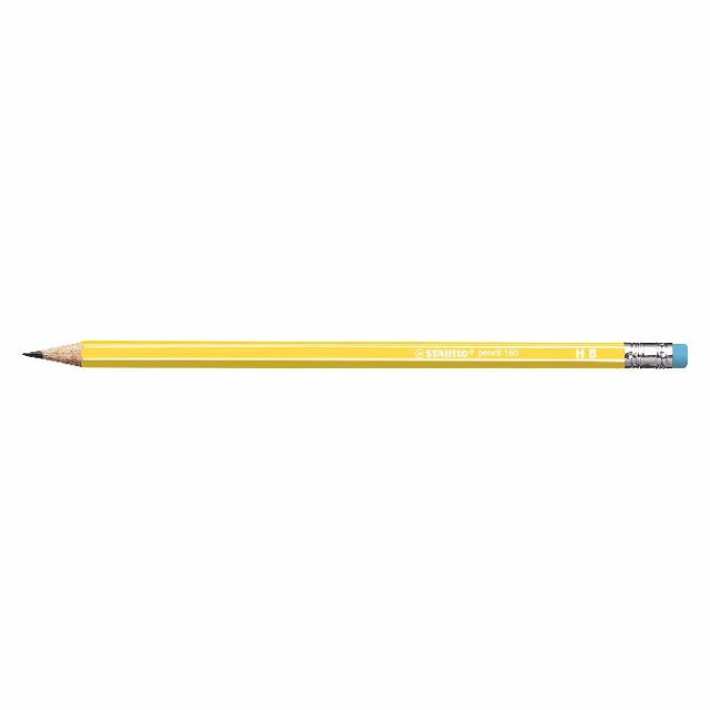 160鉛筆 消しゴム付き Hb イエロー Pencil160 スタビロ 公式通販サイトの通販はau Pay マーケット エトランジェディコスタリカ