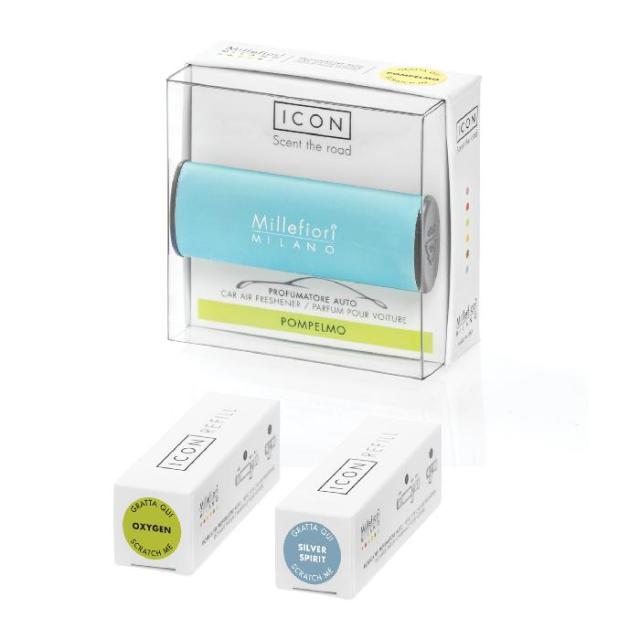 車 芳香剤 カー ディフューザー リフィルセット ミッレフィオーリ Millefiori 爽やかな香りのセット Lブルー アロマディフューザー 公式の通販はau Pay マーケット エトランジェディコスタリカ