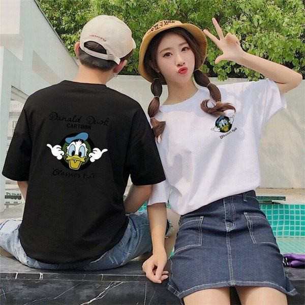 ディズニー Donaldドナルド 半袖シャツ ペアｔシャツトップス カットソー メンズ レディース お揃い ご夫婦 友達 カップル ペアルッの通販はau Pay マーケット 青い手商店