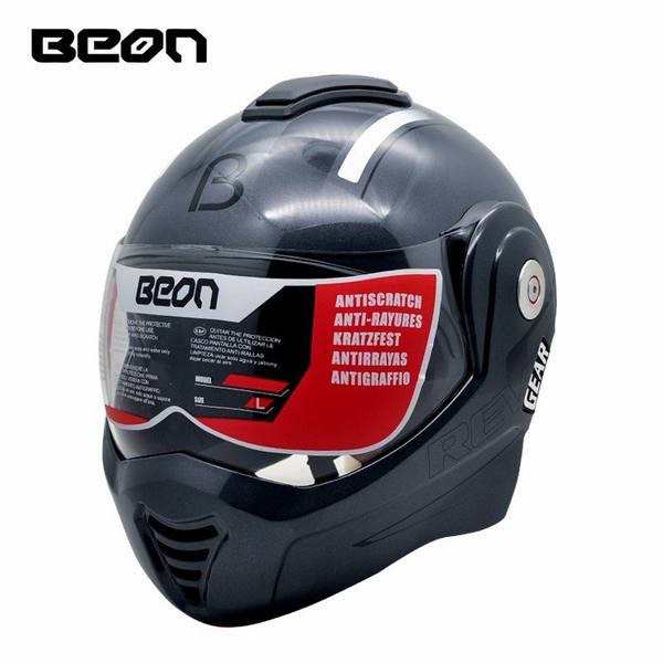 ヘルメット バイク フルフェイスヘルメット システムヘルメットバイクbeon T702ヘルメット 180 フリップアップの通販はau Pay マーケット 青い手商店