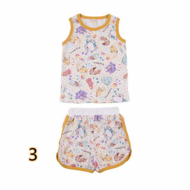 子供服 パジャマ 部屋着 セットアップ 男の子 女の子 上下セット キッズ ミッキー ミニー ドナルド ピカーチュ 90 100 110の通販はau Pay マーケット 青い手商店