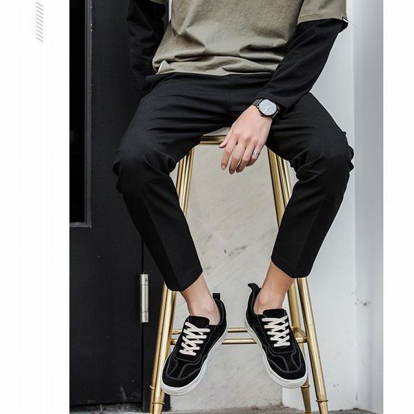 スニーカー メンズ スポーツ風 Puスエード 運動靴 通気 カジュアル 代 30代 40代 春秋 ホワイト ブラック カーキの通販はau Pay マーケット 青い手商店