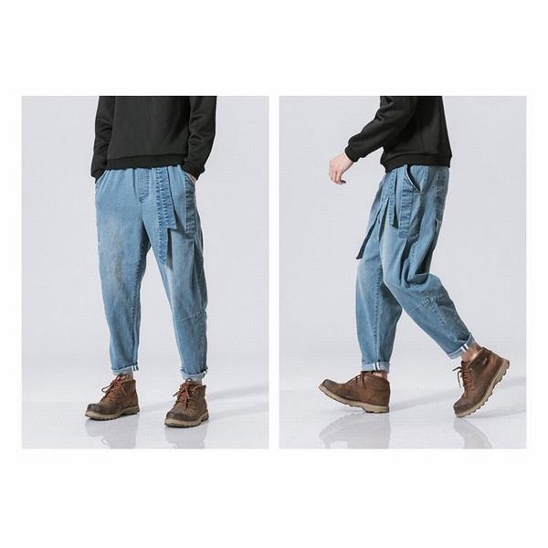 ジーンズ ロールアップ 9分丈 スキニー デニム メンズ スキニーパンツ 大きいサイズ デニムパンツ テーパードパンツ ブリーチ アンクル の通販はau Pay マーケット 青い手商店